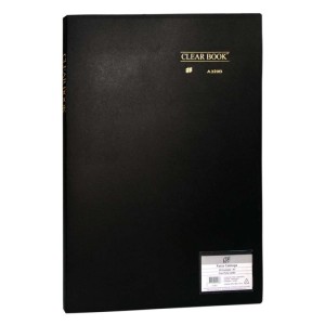 PASTA CATÁLOGO 20 ENVELOPES A3 OPACA PRETA YES