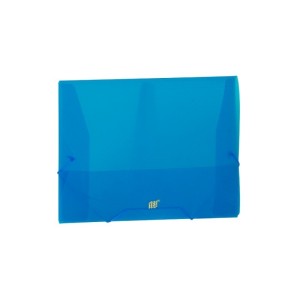 PASTA ELÁSTICO C/ ABA OFÍCIO COLOR INTENSE AZUL YES