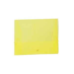 PASTA ELÁSTICO C/ ABA OFÍCIO COLOR INTENSE AMARELA YES