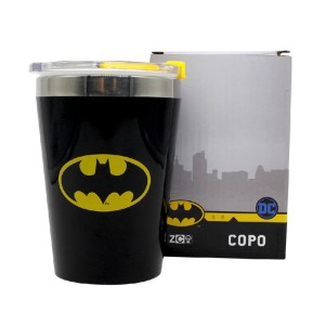 COPO VIAGEM SNAP 300ML BATMAN CORE ZONA CRIATIVA