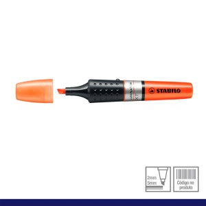 MARCA TEXTO LUMINATOR LARANJA STABILO