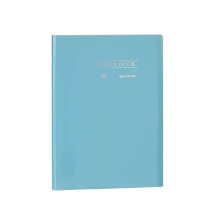 PASTA CATÁLOGO A4 20FLS CLEARBOOK AZUL FOSCO YES