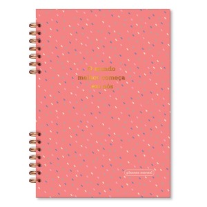 PLANNER COMPACTO MENSAL RISCADINHO FINA IDEIA