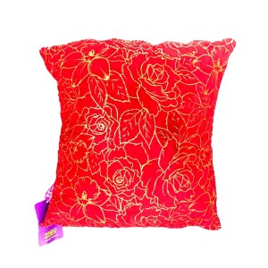 ALMOFADA FIBRA SUEDE 40X40CM AMOR ZONA CRIATIVA