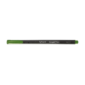 CANETA GRAPH PEPS FINELINER 0.4 VERDE MUSGO MAPED