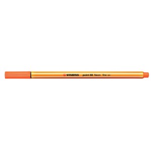 CANETA POINT 88/054 0.4 LARANJA NEON STABILO