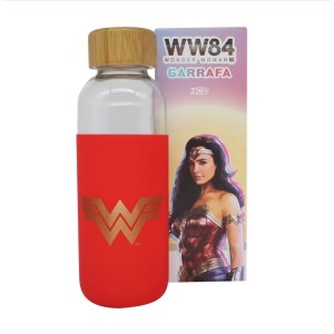 GARRAFA ECO 450ML MULHER MARAVILHA - ZONA CRIATIVA