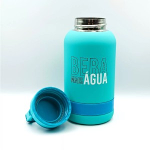 GARRAFA MOSQUETÃO 500ML BEBA ÁGUA ZONA CRIATIVA