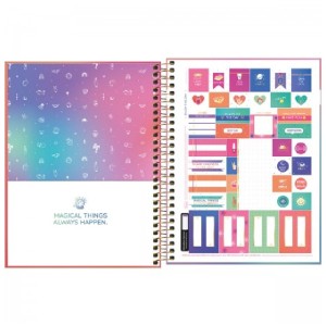 CADERNO ESPIRAL CD COLEGIAL 10M DOODLES 160 FOLHAS TILIBRA