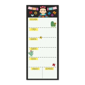 MEMO BOARD MAGNÉTICO 10X30CM + CANETA RAIZLER