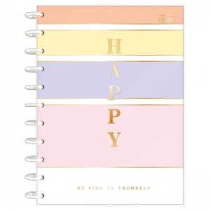 CADERNO UNIVERSITÁRIO TILIDISCO 1M HAPPY 80 FLS TILIBRA