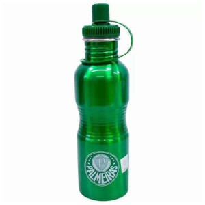 GARRAFA INOX BICO PALMEIRAS MAIOR CAMPEÃO 750ML MILENO