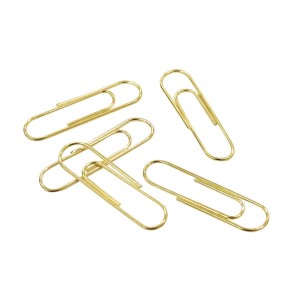CLIPS 28MM DOURADO 120 UNIDADES TILIBRA