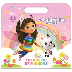 FOLHAS PARA COLORIR MALETA GABBY 8 FOLHAS TILIBRA