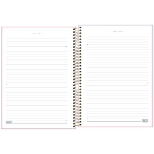 CADERNO ESPIRAL CAPA PLAST COLEGIAL 1M HAPPY VD 80F TILIBRA