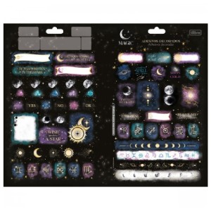 ADESIVO DECORADO DUPLO METALIZADO MAGIC TILIBRA