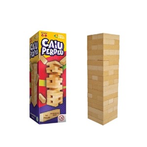 JOGO CAIU PERDEU EM MADEIRA MDF PAIS & FILHOS