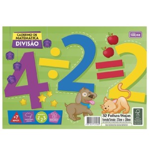 CADERNO DE MATEMÁTICA DIVISÃO ACADEMIE 32FLS TILIBRA