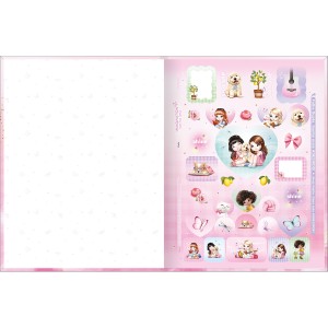 CADERNO BROCHURA CD UNIV JOLIE 80 FLS TILIBRA