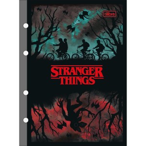 REFIL TILIFLEX COLEGIAL STRANGER THINGS 80 FLS TILIBRA
