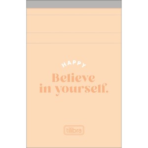 CADERNETA GRAMPEADA AO ALTO P HAPPY 80 FLS TILIBRA