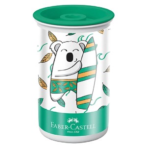 APONTADOR COM DEPOSITO TUBO MANIFEROS FABER CASTELL