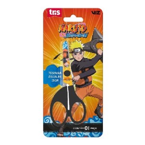 TESOURA ESCOLAR NARUTO TRIS