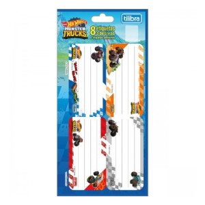ETIQUETA ADESIVA HOT WHEELS TILIBRA