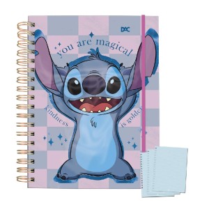 CADERNO SMART UNIV STITCH 10DIV 80FLS DAC