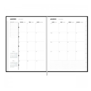PLANNER EXECUTIVO COSTURADO NAPOLI M9 TILIBRA