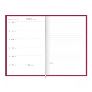 PLANNER EXECUTIVO COSTURADO LUME M5 TILIBRA