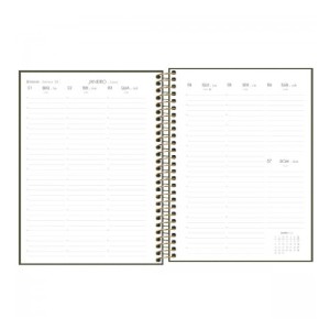 PLANNER EXECUTIVO ESPIRAL LUME M7 TILIBRA