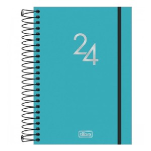 AGENDA ESPIRAL DIARIA NEON M6 TILIBRA