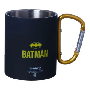 CANECA MOSQUETÃO 300ML BATMAN ZONACRIATIVA