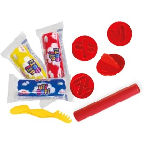 KIT MASSINHA DE MODELAR ALFABETO UTI GUTI