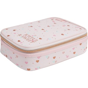 ESTOJO BOX ACADÉMIE CORAÇÃO METALIZADO TILIBRA