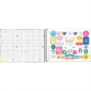 CADERNO DE CARTOGRAFIA ESPIRAL CAPA DURA BE NICE 80 FOLHAS