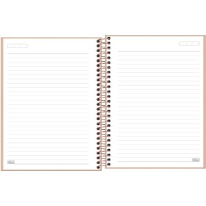 CADERNO COLEGIAL ESPIRAL CD VANILLA 80 FLS TILIBRA