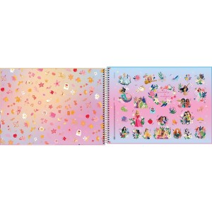 CADERNO ESP CARTOGRAFIA E DESENHO PRINCESAS 80 FLS TILIBRA