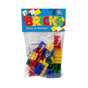 BLOCOS DE MONTAGEM 29 PECAS BRICKS PAIS E FILHOS