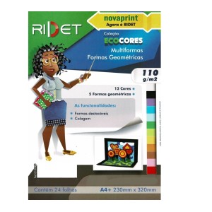 ECOCORES MULTIFORMAS 23X32 24 FLS 110G RIDET