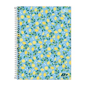 CADERNO ESPIRAL UNIVERSITÁRIO CD 16M 320F D+ FEMININ TILIBRA