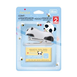 MINI GRAMPEADOR PANDA COM GRAMPO TILIBRA