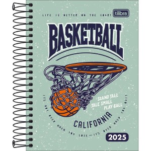 AGENDA ESPIRAL DIÁRIA D+ MASCULINA TILIBRA