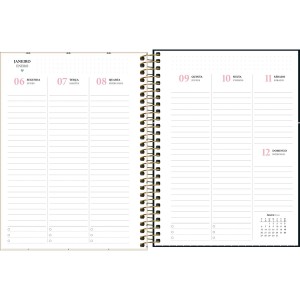 PLANNER ESPIRAL WEST VILLAGE COLEGIAL M7 TILIBRA