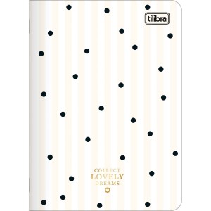 CADERNETA GRAMPEADA WEST VILLAGE 32 FOLHAS TILIBRA