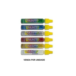 COLA GLITTER UNIDADE SORTIDA ACRILEX