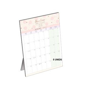 CALENDÁRIO PLANNER DE MESA SOHO PACOTE 5 UNIDS TILIBRA