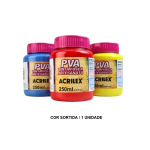 TINTA PVA FOSCA 250ML SORTIDO