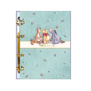 CADERNO ARGOLADO CARTONADO COLEGIAL POOH 80 FOLHAS TILIBRA